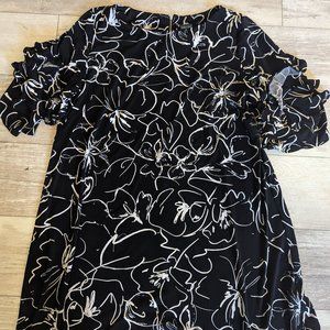 Gabby Skye Black Knee-length Dress 18W